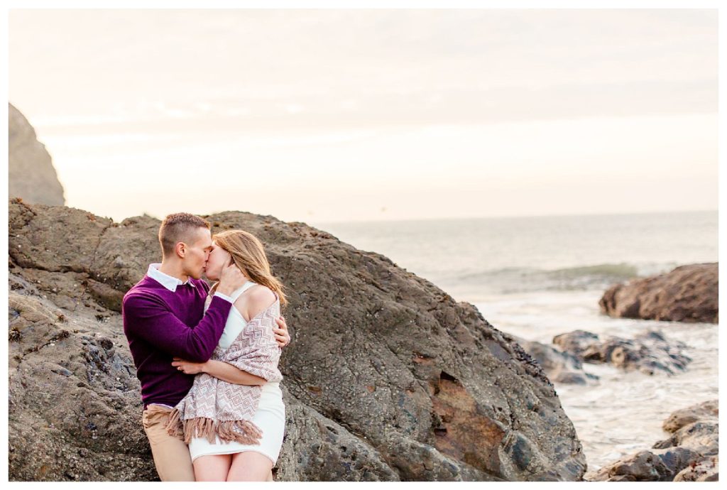 marin headlands engagement photos