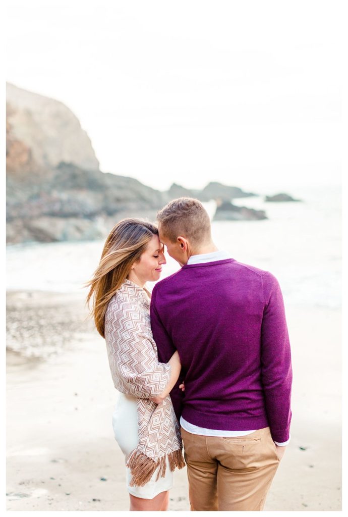 marin headlands engagement photos