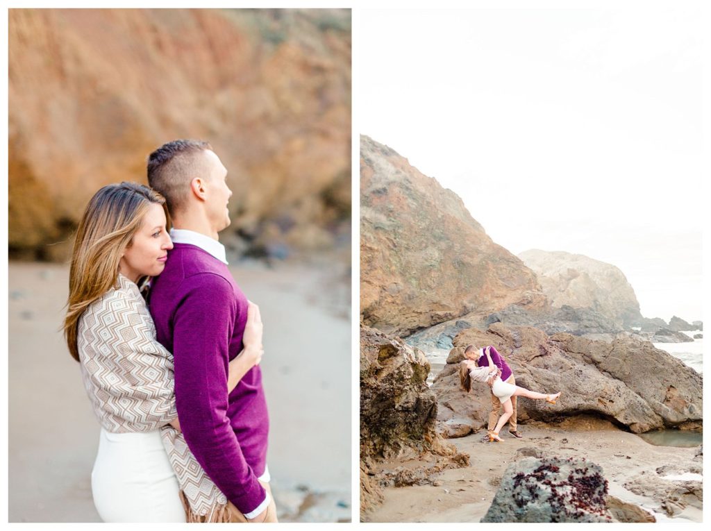 marin headlands engagement photos