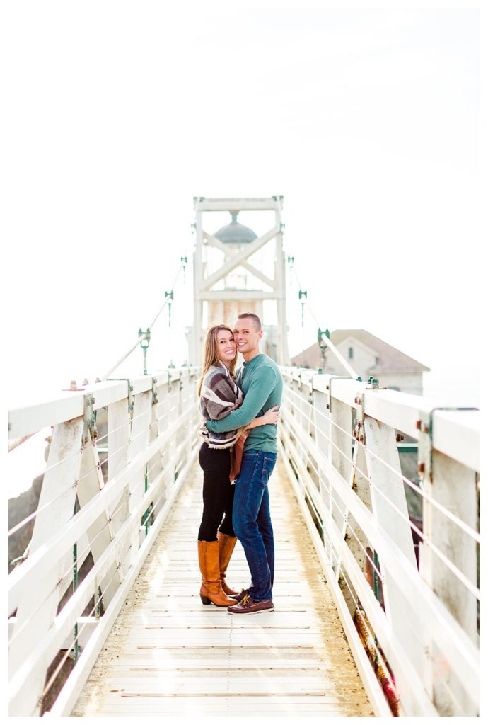 marin headlands engagement photos