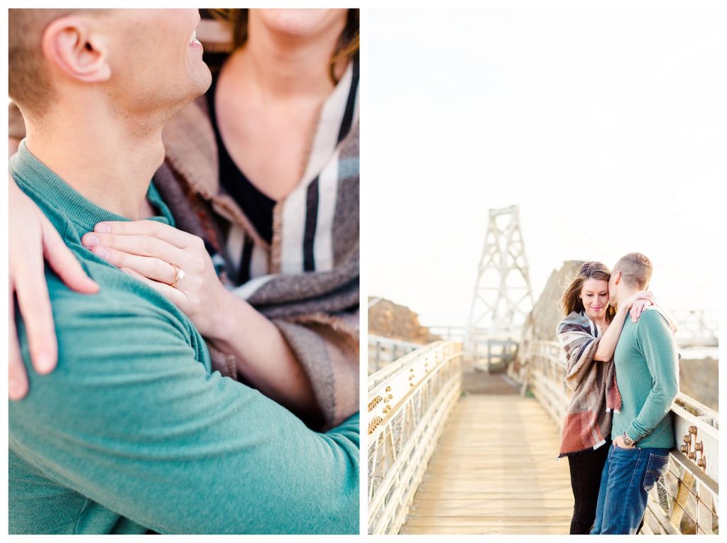 marin headlands engagement photos