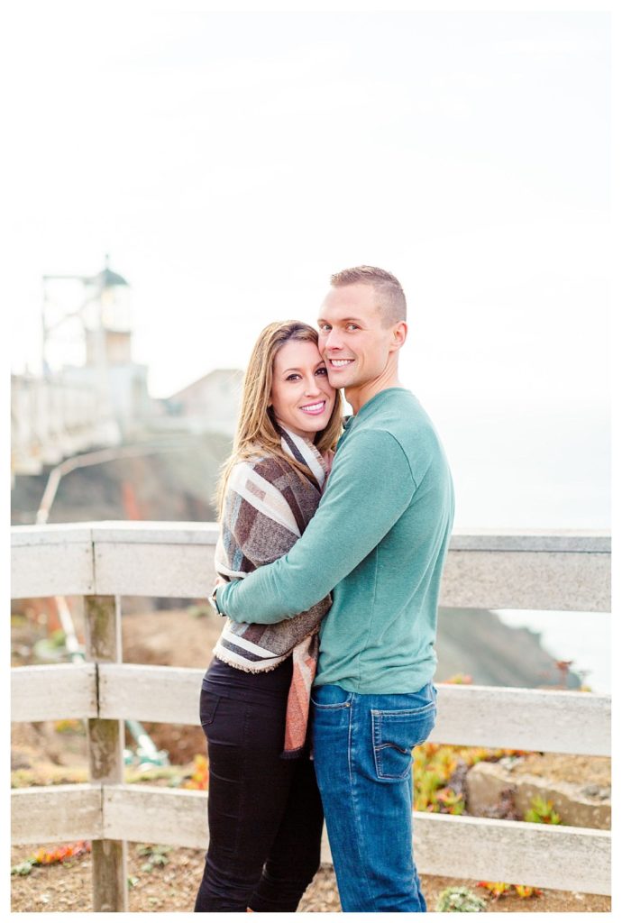 marin headlands engagement photos