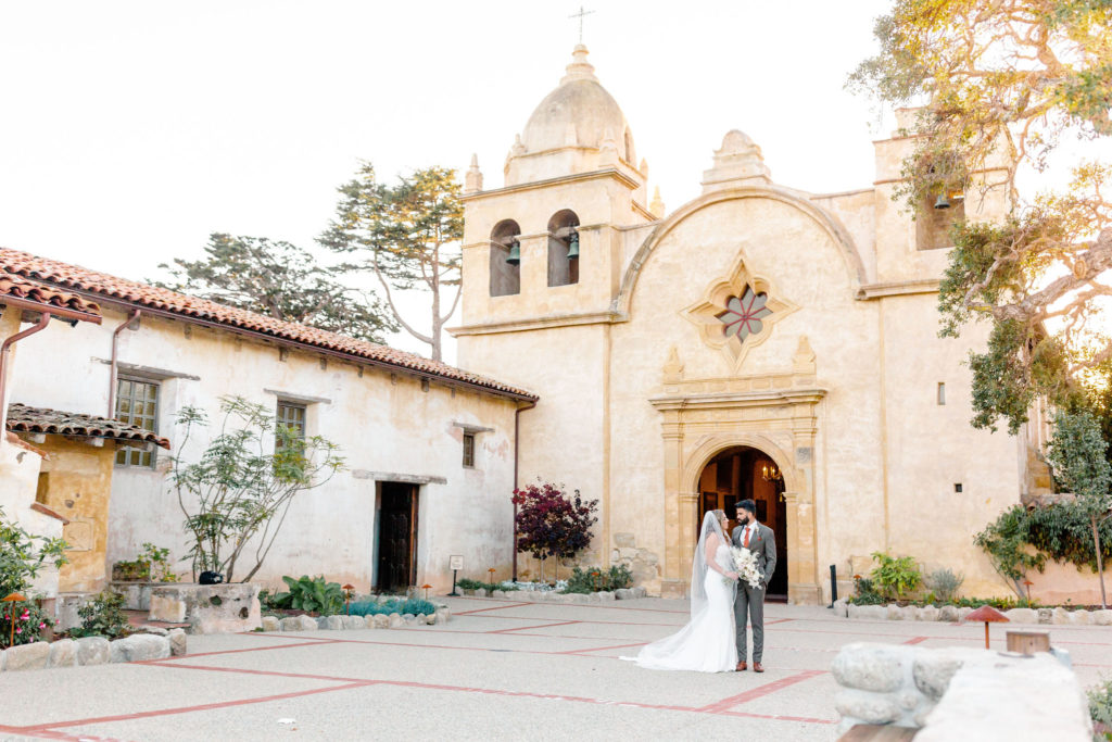 carmel mission wedding photography